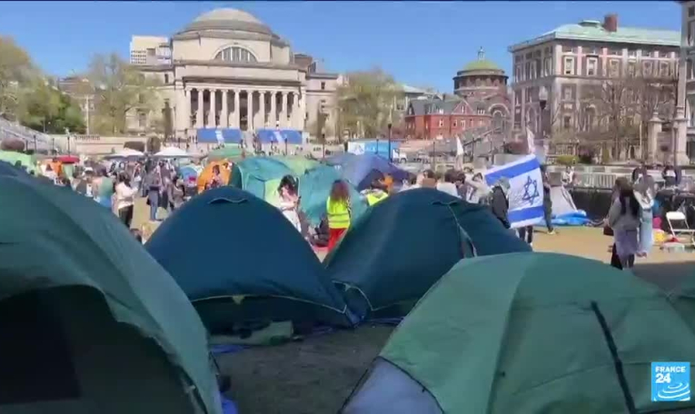 Etats-Unis : près de 200 manifestants pro-palestiniens interpellés sur trois campus américains