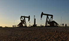 Un champ pétrolier au Texas