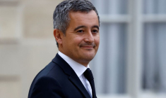 Le ministre français de l'Intérieur et de l'Outre-mer Gérald Darmanin
