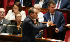 Le Premier ministre Sébastien Lecornu à l'Assemblée nationale à Paris, le 6 octobre 2026 ( AFP / Dimitar DILKOFF )
