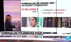 Funérailles de Shinzo Abe : une facture salée qui suscite la controverse