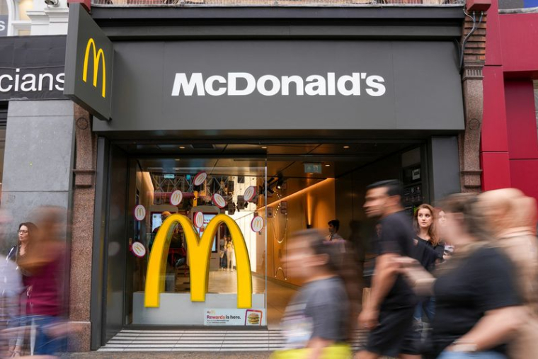 Un restaurant McDonald's à Londres