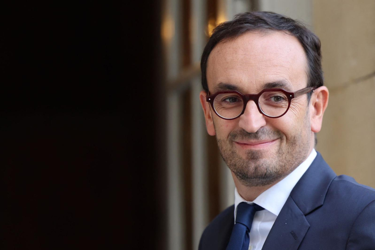 Le ministre des Comptes publics Thomas Cazenave, le 19 septembre 2023. ( AFP / EMMANUEL DUNAND )