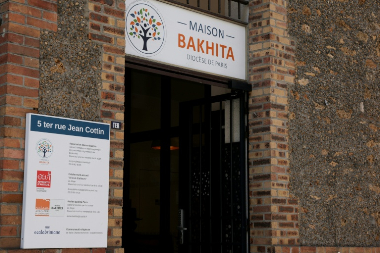 La Maison Bakhita, association diocésaine d'accueil de personnes exilées, à Paris le 15 septembre 2026 ( AFP / Charlotte SIEMON )
