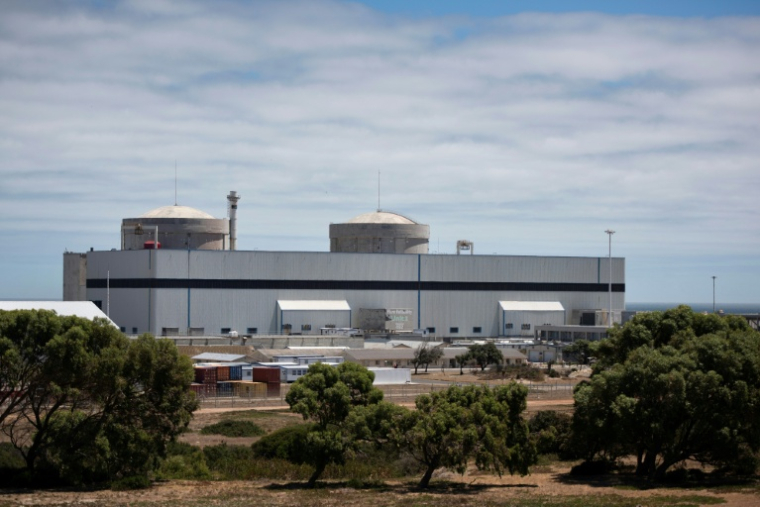 La centrale nucléaire de Koeberg, à environ 30 km au nord du Cap, en Afrique du Sud, le 6 février 2024 ( AFP / RODGER BOSCH )