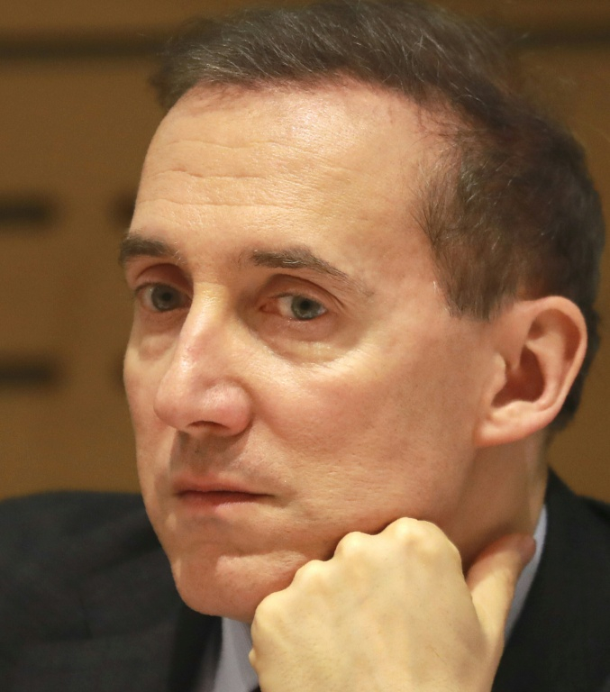 L'économiste Gaël Giraud, de l'Agence française de développement (AFD), à Paris le 31 janvier 2017 ( AFP / JACQUES DEMARTHON )