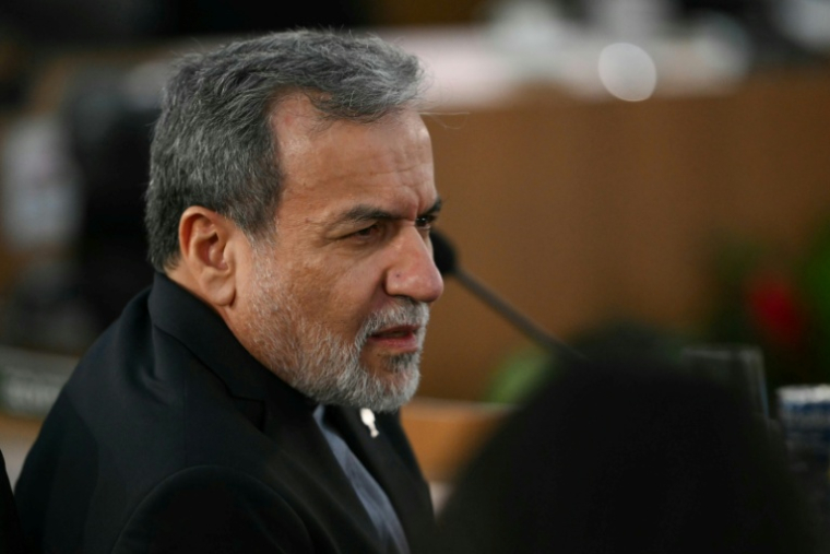 Le ministre iranien des Affaires étrangères, Abbas Araghchi à Rio, au Brésil, le 6 juillet 2025 ( AFP / Mauro PIMENTEL )
