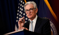 Le président de la Réserve fédérale Powell s'exprime lors d'une conférence de presse à Washington