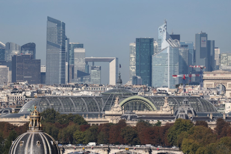 Le quartier d'affaires de La Défense. ( POOL / LUDOVIC MARIN )