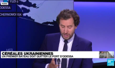 Un premier navire chargé de céréales quitte l'Ukraine