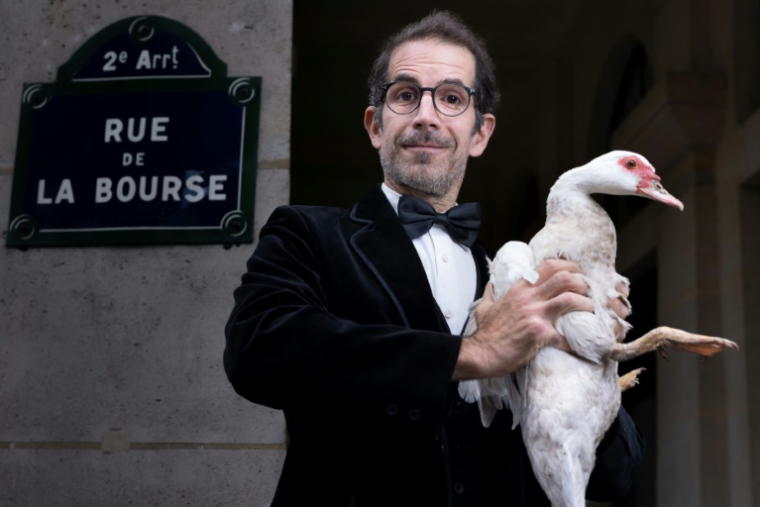 Jul à Paris le 17 septembre 2025 ( AFP / JOEL SAGET )