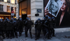 Neuvième jour de grève nationale et de protestation en France contre la réforme des retraites