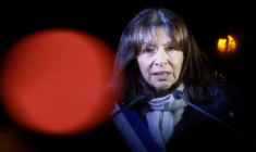 Anne Hidalgo à Paris, le 16 janvier 2023. ( AFP / LUDOVIC MARIN )