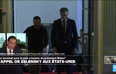Ukraine : Zelensky exhorte Biden à participer au sommet pour la paix