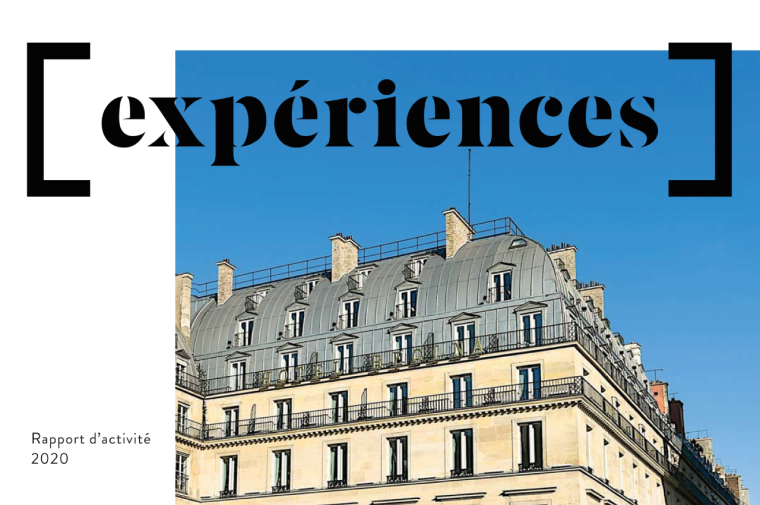 Découvrez « expériences », notre rapport annuel 2020