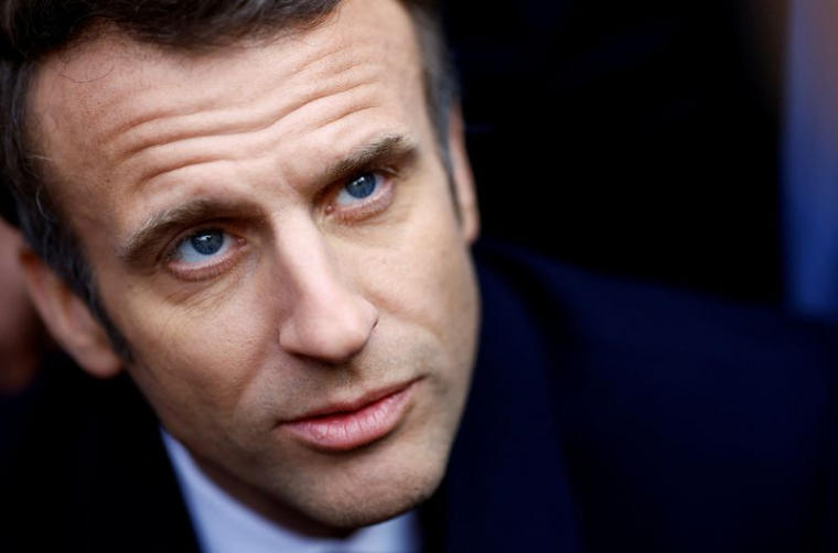FRANCE 2022: MACRON ASSURE NE PAS REDOUTER L'ISSUE DU SCRUTIN