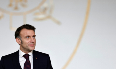 Le président français Emmanuel Macron le 6 février 2026, à Paris ( POOL / Benoit Tessier )