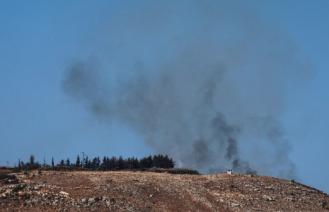 La frontière entre Israël et le Liban