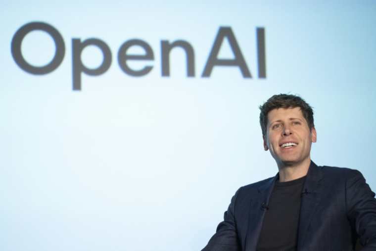 Le PDG d'OpenAI, Sam Altman, le 3 février 2025 à Tokyo  ( AFP / Yuichi YAMAZAKI )