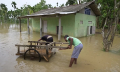 Inde: des pluies de mousson causent des destructions dans le nord-est