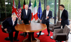 NUCLÉAIRE: DISCUSSION BIDEN-JOHNSON-MACRON-SCHOLZ SUR L'IRAN