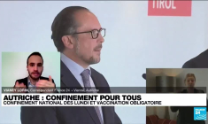 Covid-19 : l'Autriche reconfine sa population et rend obligatoire la vaccination
