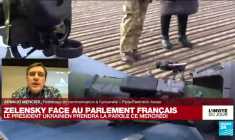 Guerre en Ukraine : la stratégie offensive de Volodymyr Zelensky auprès des parlements du monde entier