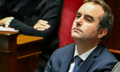 Le Premier ministre Sébastien Lecornu lors de la séance des questions au gouvernement à l'Assemblée nationale, le 28 octobre 2025 à Paris ( AFP / Bertrand GUAY )