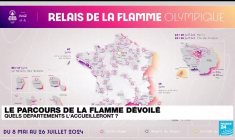 JO-2024 : le parcours de la flamme olympique dévoilé