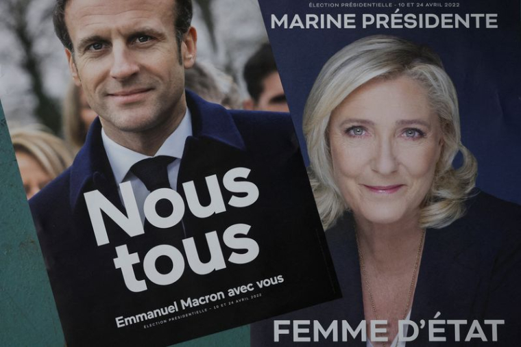 FRANCE 2022: MACRON-LE PEN, UNE RÉÉDITION DU DUEL DE 2017 POUR L'ELYSÉE