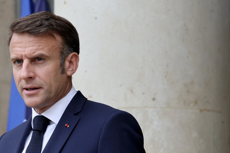 Emmanuel Macron, le 26 juillet 2024, à Paris ( AFP / LUDOVIC MARIN )