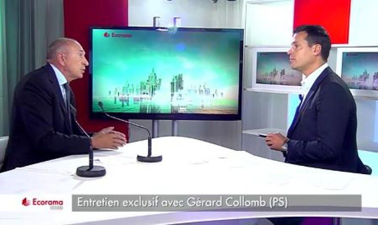 "Emmanuel Macron sait explorer les sujets qui fâchent" d'après Gérard Collomb, Sénateur-Maire PS de Lyon (VIDEO)