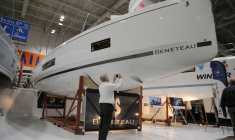 Un prototype de yacht Beneteau