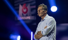 Nicolas de Tavernost, président du directoire de M6, lors d'une conférence le 4 septembre 2018. (© C. Archambault / AFP)