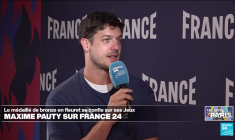 JO 2024: la médaille de bronze a «un goût d'or», pour le fleurettiste français Maxime Pauty