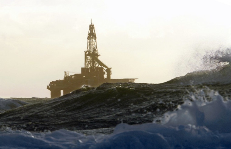 Une plateforme pétrolière. (illustration) ( AFP / MARCEL MOCHET )