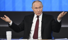 Vladimir Poutine à Moscou, en Russie, le 19 décembre 2024. ( AFP / ALEXANDER NEMENOV )