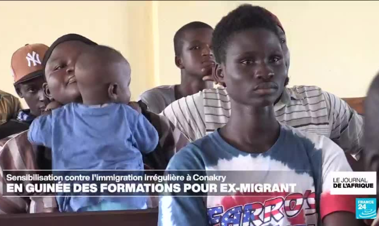 En Guinée Conakry, des formations pour ex-migrants contre l'immigration irrégulière