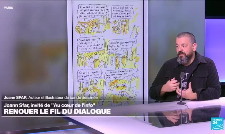 Joann Sfar : "Le judaïsme n'est pas une idée. C'est un peuple"