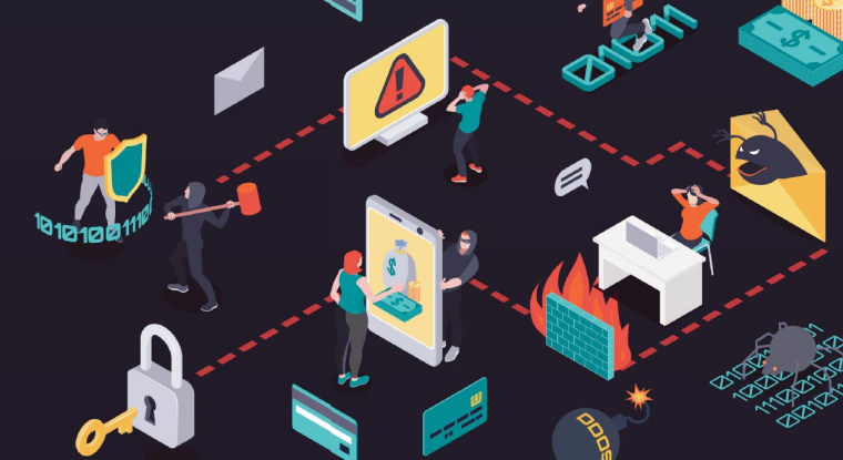 Le marché de la cybersécurité connait une croissance soutenue du secteur des technologies de l’information. Les dépenses liées à l’informatique à distance, la sécurité des données et celle des applications ont été les plus dynamiques en 2020. (© Freepik)