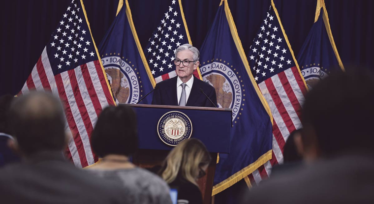 Les commentaires de Jerome Powell, président de la Réserve fédérale américaine (Fed), accompagnant l’annonce d’un maintien des taux directeurs, ont plu aux investisseurs, qui anticipent la fin du cycle de resserrement monétaire. (Réserve Fédérale