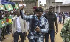 Le ministre des Finances béninois Romuald Wadagni, le 10 avril 2026 à Cotonou ( AFP / OLYMPIA DE MAISMONT )