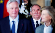 François Bayrou, le jour de la cérémonie de passation de pouvoir à Matignon