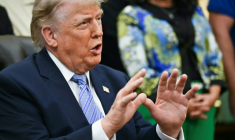Le président américain Donald Trump à Washington, aux Etats-Unis, le 21 mai 2026 ( AFP / Kent NISHIMURA )