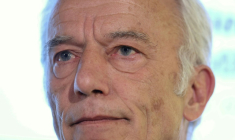 Le président du Medef Patrick Martin, lors d'une conférence de presse à Paris le 15 avril 2026. ( AFP / ALAIN JOCARD )