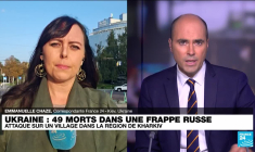 Ukraine : 49 morts lors d'une frappe russe, dans la région de Kharkiv