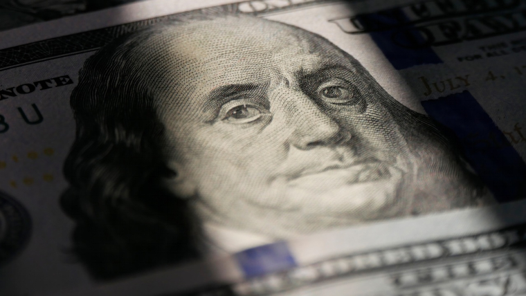 L'effigie de Benjamin Franklin sur un billet de 100 dollars. (Crédits: Adobe Stock)