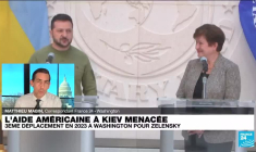 Ukraine : l'aide américaine à Kiev est menacée, Zelensky essaye de convaincre à Washington