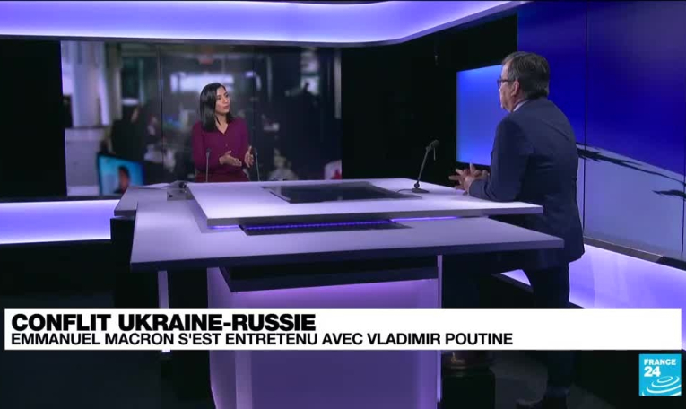 Crise ukrainienne : Emmanuel Macron prend la tête des négociations avec Vladimir Poutine