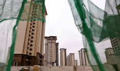 Immeuble résidentiel en construction du groupe China Evergrande à la périphérie de Shijiazhuang